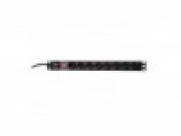 NWSZ Steckdosenleiste 19" 8x mit Schalter LogiLink black