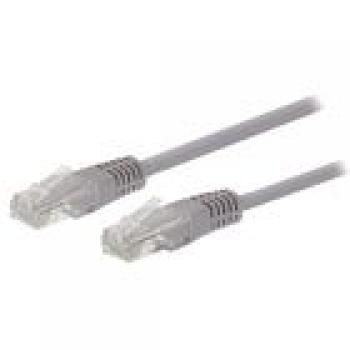 CAT5e UTP-Netzwerkkabel RJ45 (8P8C) male - RJ45 (8P8C) male 15.0 m Grau