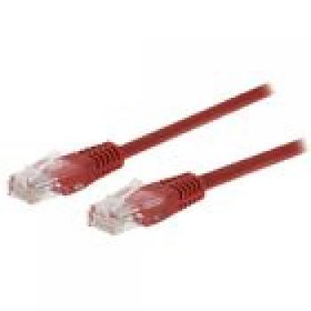 CAT5e UTP-Netzwerkkabel RJ45 (8P8C) male - RJ45 (8P8C) male 3.00 m Rot