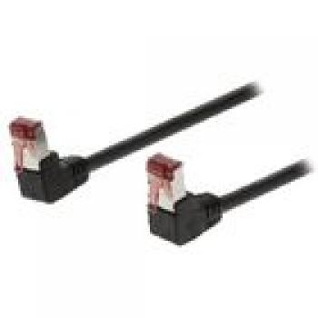 CAT6 S/FTP-Netzwerkkabel RJ45 (8P8C) male - RJ45 (8P8C) male 2.00 m Schwarz