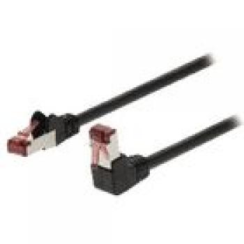 CAT6 S/FTP-Netzwerkkabel RJ45 (8P8C) male - RJ45 (8P8C) male 15.0 m Schwarz