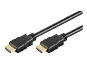 HDMI (ST - ST) 0,5m 3D+Ethernet+4K vergoldet