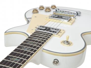 DIMAVERY LP-700 E-Gitarre, weiß