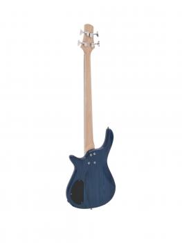 DIMAVERY SB-321 E-Bass, blau glänzend