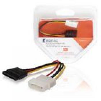 Interne Stromkabel Molex male - SATA 15-pol. female 0.15 m