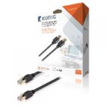 CAT6 F/UTP-Netzwerkkabel RJ45 (8P8C) male - RJ45 (8P8C) male 20.0 m Anthrazit