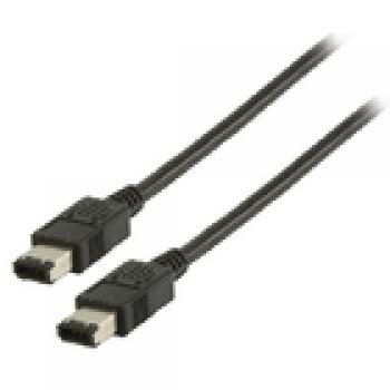 FireWire 400-Kabel FireWire 6-pol. male - FireWire 6-pol. male 2.00 m Schwarz