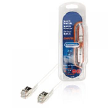 CAT6 F/UTP-Netzwerkkabel RJ45 (8P8C) male - RJ45 (8P8C) male 1.00 m Weiss