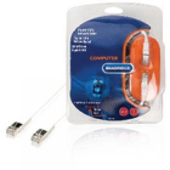 CAT6 F/UTP-Netzwerkkabel RJ45 (8P8C) male - RJ45 (8P8C) male 20.0 m Weiss