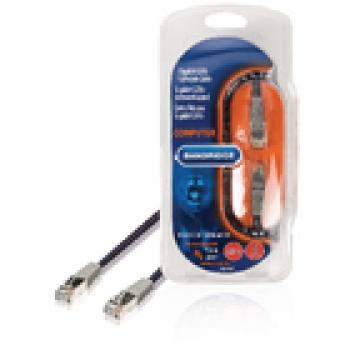 CAT6 F/UTP-Netzwerkkabel RJ45 (8P8C) male - RJ45 (8P8C) male 7.50 m Blau