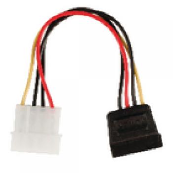 Interne Stromkabel Molex male - SATA 15-pol. female 0.15 m