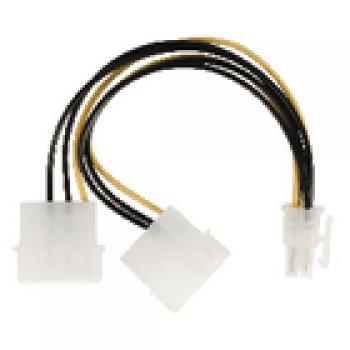 Interne Stromkabel 2x Molex Stecker - PCI Express female 0.15 m