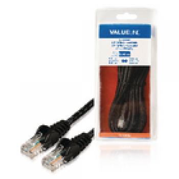 CAT5e UTP-Netzwerkkabel RJ45 (8P8C) male - RJ45 (8P8C) male 5.00 m Schwarz