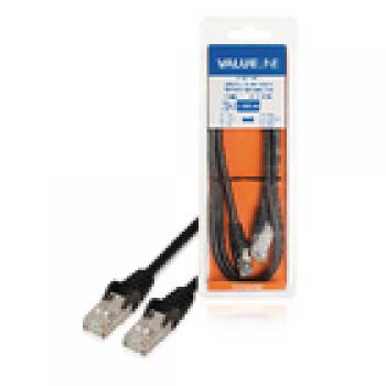 CAT6 F/UTP-Netzwerkkabel RJ45 (8P8C) male - RJ45 (8P8C) male 1.00 m Schwarz