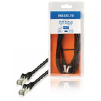 CAT6 F/UTP-Netzwerkkabel RJ45 (8P8C) male - RJ45 (8P8C) male 2.00 m Schwarz