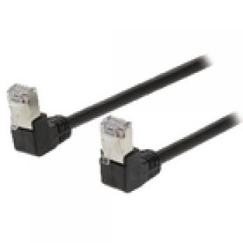 CAT5e SF/UTP-Netzwerkkabel RJ45 (8P8C) male - RJ45 (8P8C) male 2.00 m Schwarz