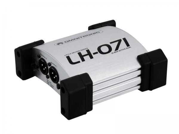 OMNITRONIC LH-071 Duale DI-Box aktiv