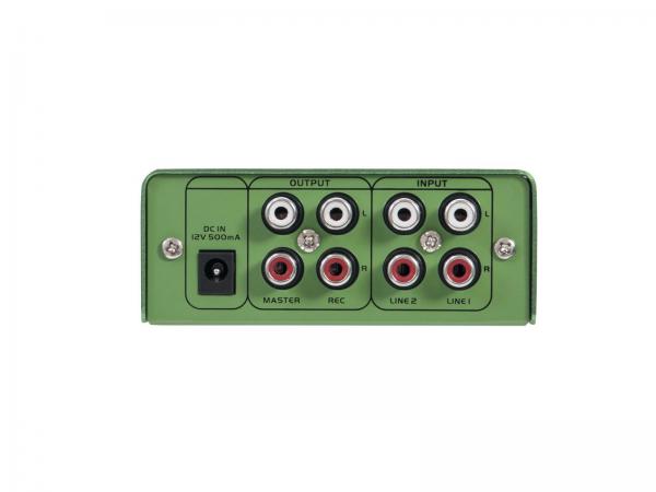 OMNITRONIC GNOME-202 Mini-Mixer grün