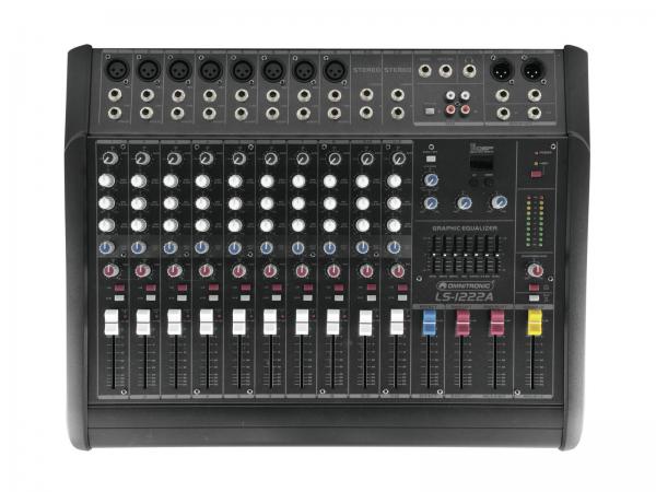 OMNITRONIC LS-1222A Live-Power-Mixer