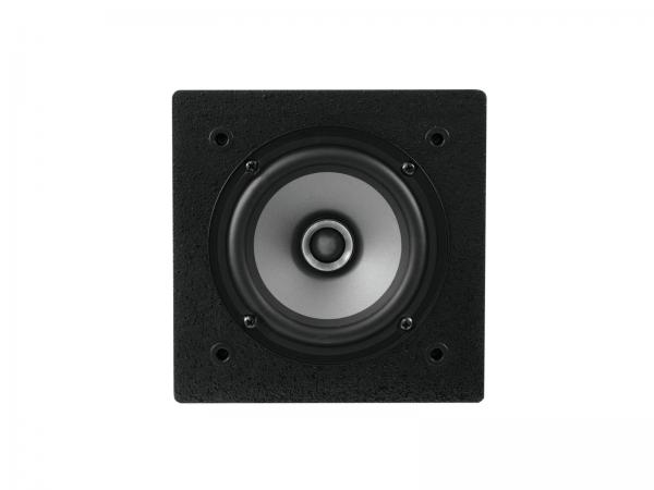 OMNITRONIC QI-5 Koaxial-Wandlautsprecher schwarz