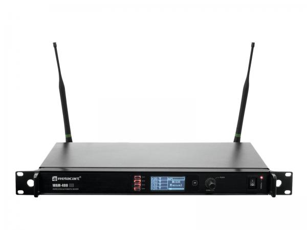 RELACART WAM-400 4CH Digital UHF Automatic Mixer
