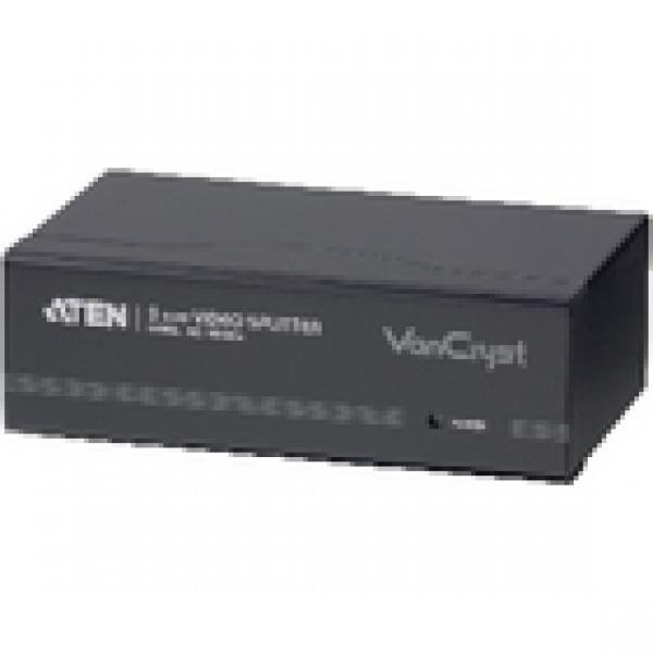 2-Port VGA-Verteiler Schwarz
