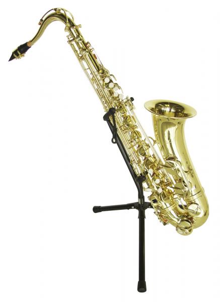 DIMAVERY Ständer für Saxophon, schwarz