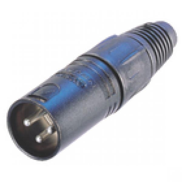 Stecker XLR Male Schwarz