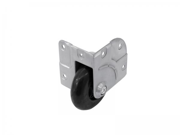 ROADINGER Eckrolle schwarz 104x81x65mm