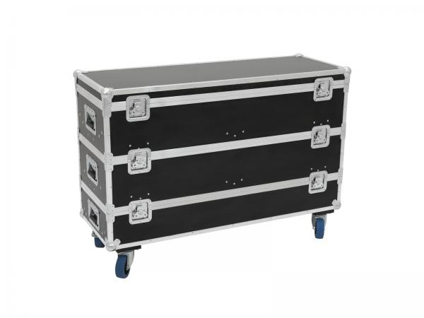 ROADINGER Flightcase 12x LED-Leiste Größe L