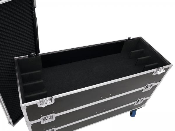 ROADINGER Flightcase 12x LED-Leiste Größe L