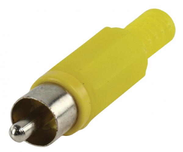 Cinch RCA PVC Gelb