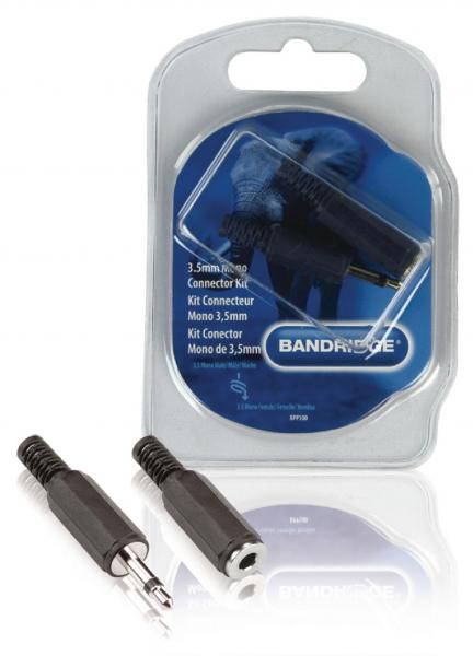 Audio-Stecker-Kit 3.5 mm Schwarz