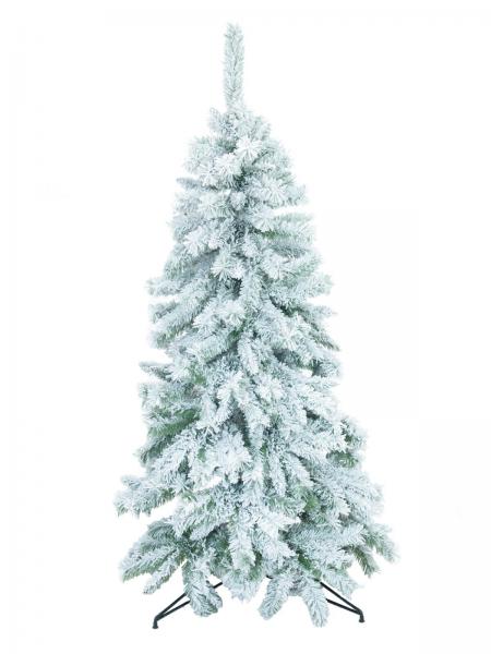 EUROPALMS Tannenbaum, beflockt, 210cm