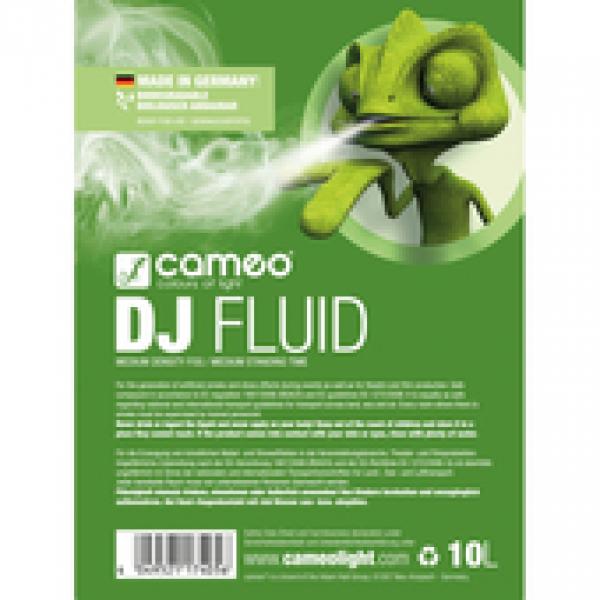 Cameo DJ FLUID 10L - Nebelfluid mit mittlerer Dichte und mittlerer Standzeit 10l