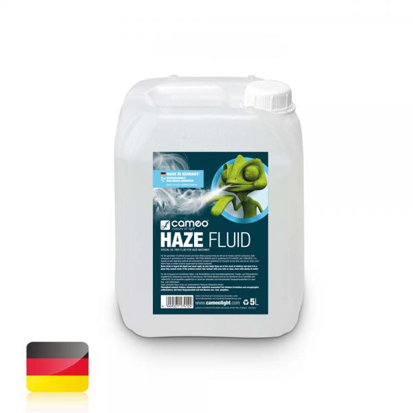 Cameo HAZE FLUID 5 L - Hazefluid für feine Nebeldichte und lange Standzeit, ölfrei 5 L