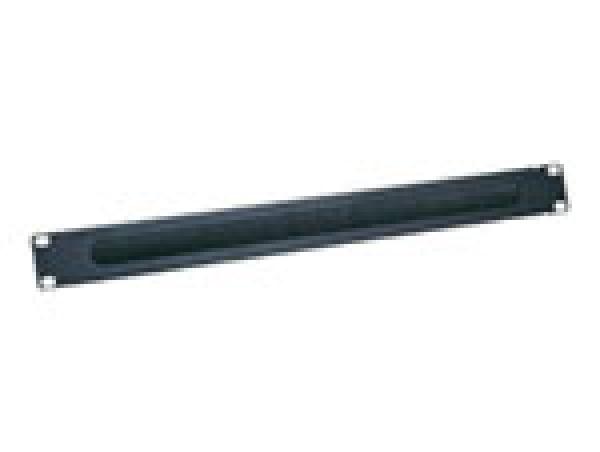 NWSZ Kabeldurchfürung 19" 1HE LogiLink black