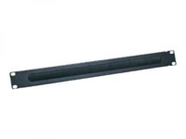 NWSZ Kabeldurchfürung 19" 1HE LogiLink black