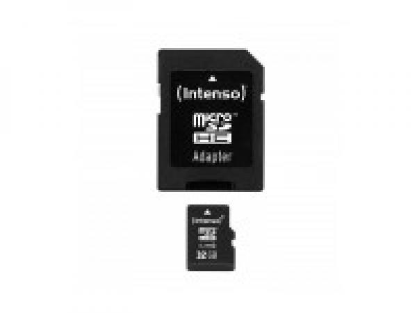 MicroSDHC 32GB Intenso C10 40MB/s inkl.SD Adapter