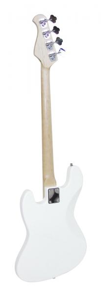DIMAVERY JB-302 E-Bass, weiß