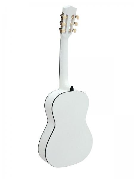 DIMAVERY AC-303 Klassikgitarre 1/2, weiß